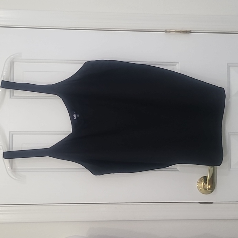 Angels Forever Young Black V-Neck Tank Top, 1X